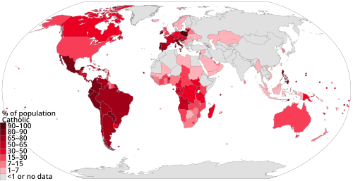 Catholic Church by country